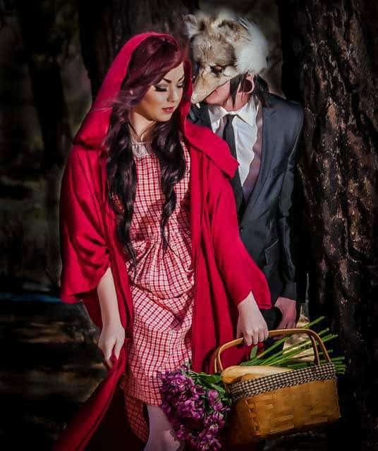 My daughter Hannah and her friend Cam as Little Red Riding Hood My daughter Hannah and her friend Cam as Little Red Riding Hood